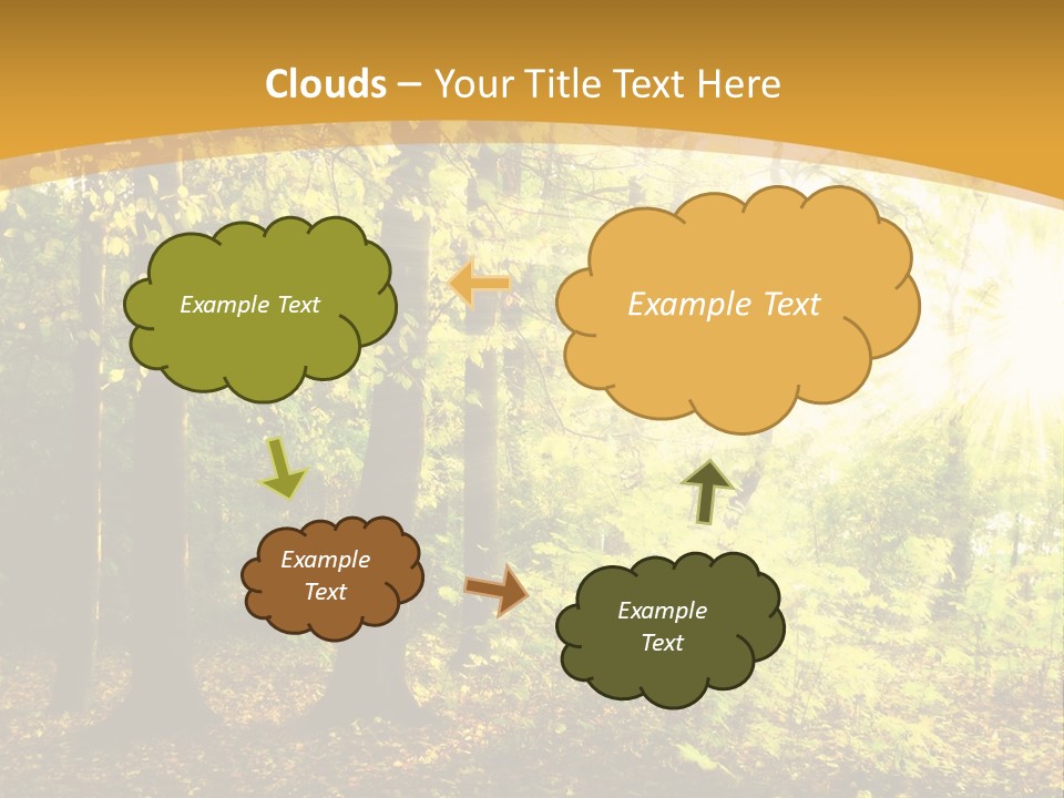 Backlit Set Wooden PowerPoint Template