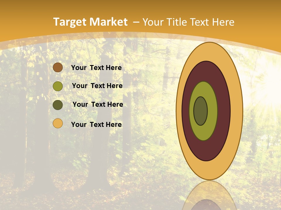 Backlit Set Wooden PowerPoint Template