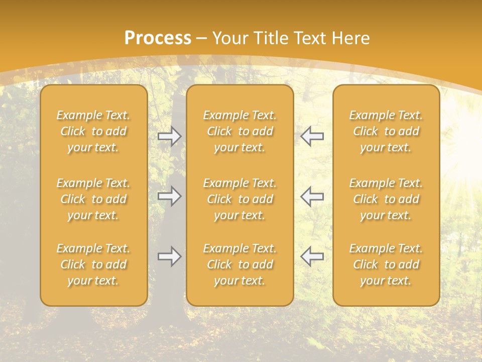 Backlit Set Wooden PowerPoint Template