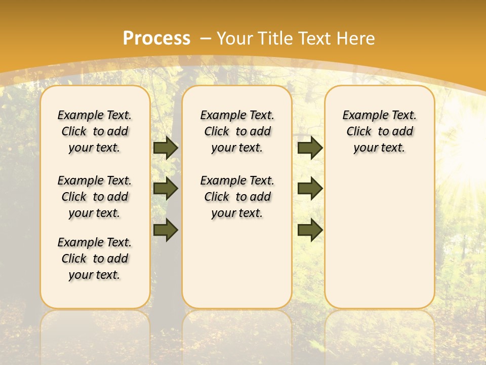 Backlit Set Wooden PowerPoint Template