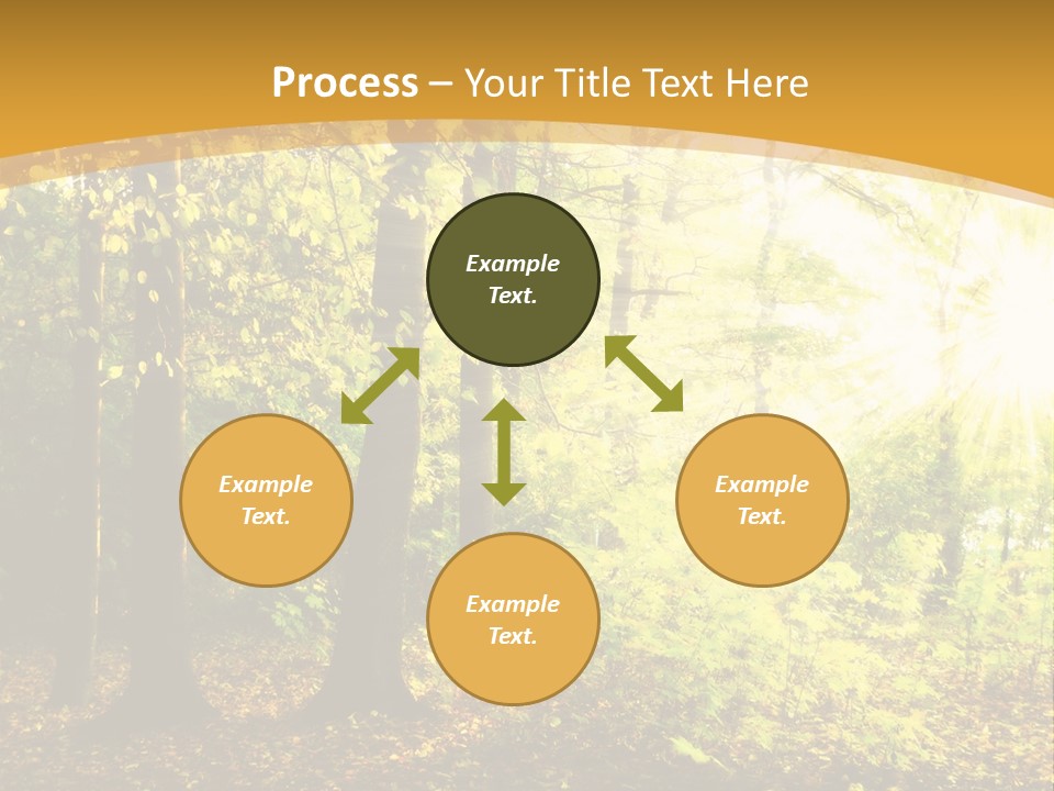 Backlit Set Wooden PowerPoint Template