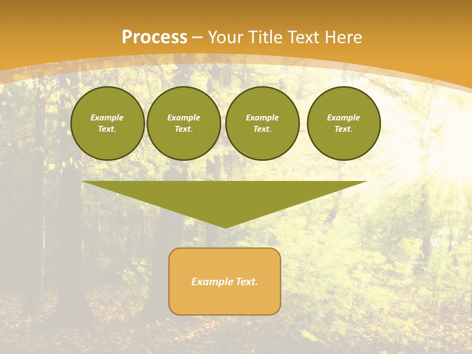 Backlit Set Wooden PowerPoint Template