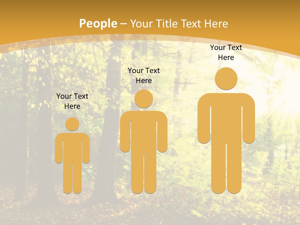 Backlit Set Wooden PowerPoint Template