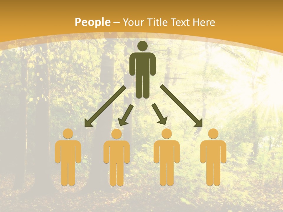 Backlit Set Wooden PowerPoint Template