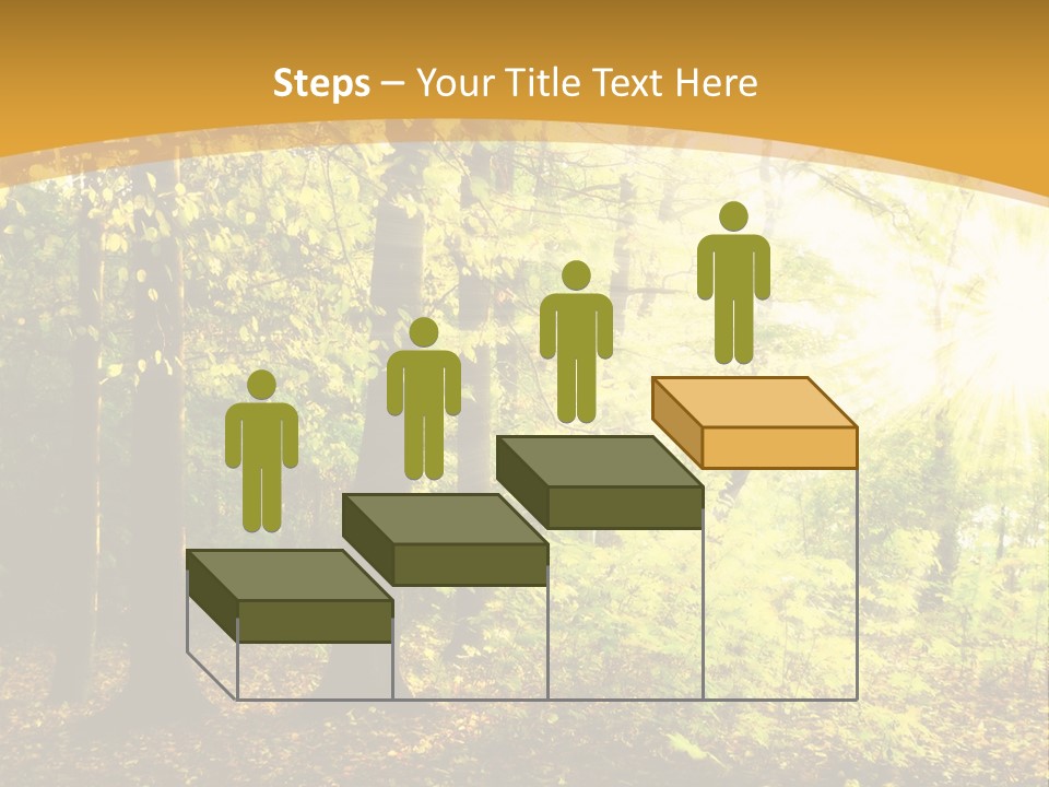 Backlit Set Wooden PowerPoint Template