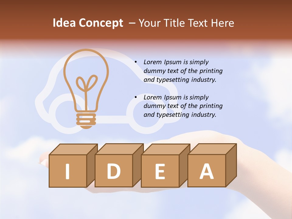 Sun Safeness Buy PowerPoint Template