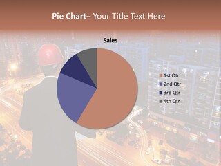 Structure Urban Worker PowerPoint Template