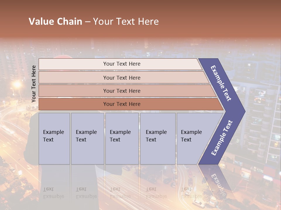 Structure Urban Worker PowerPoint Template