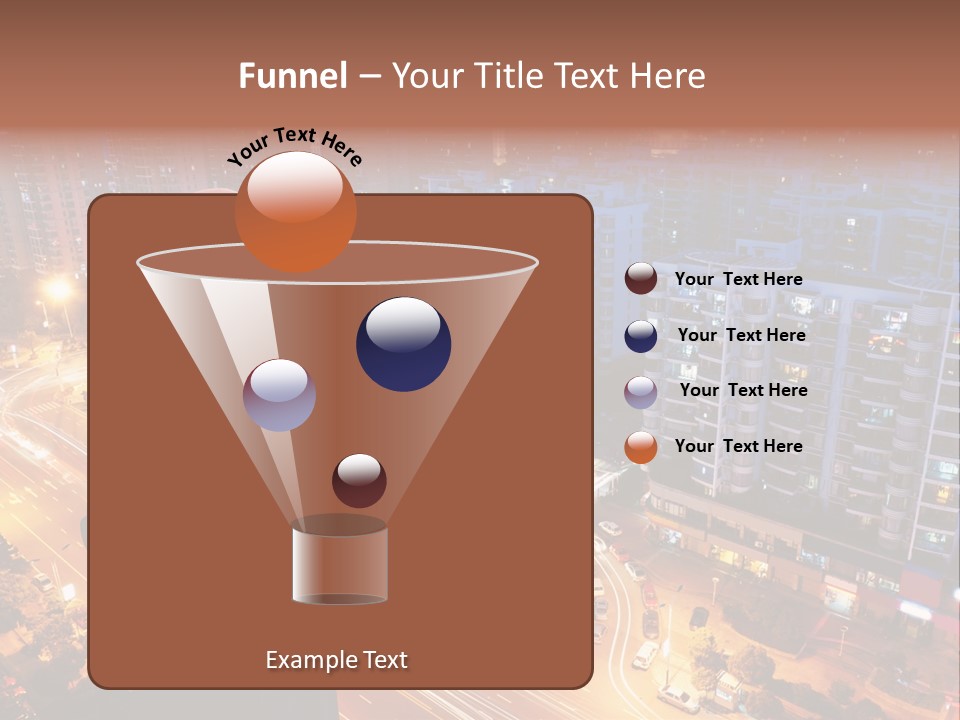 Structure Urban Worker PowerPoint Template