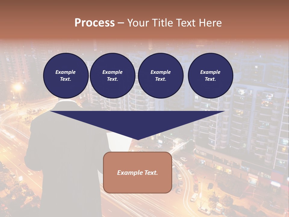 Structure Urban Worker PowerPoint Template