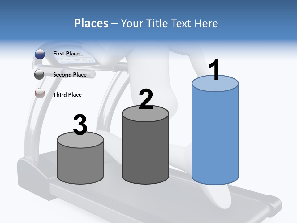 Lifestyle Runner Guy PowerPoint Template