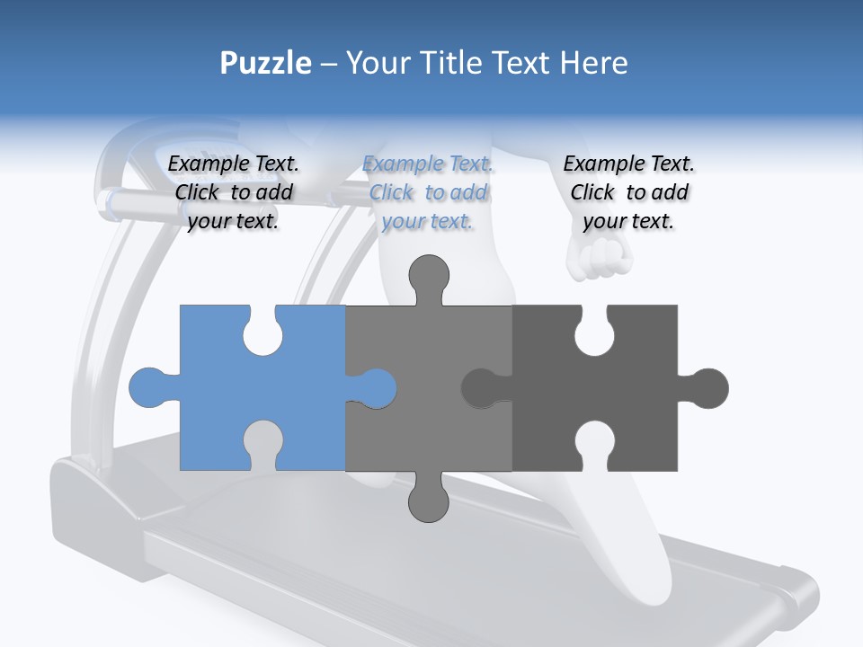 Lifestyle Runner Guy PowerPoint Template