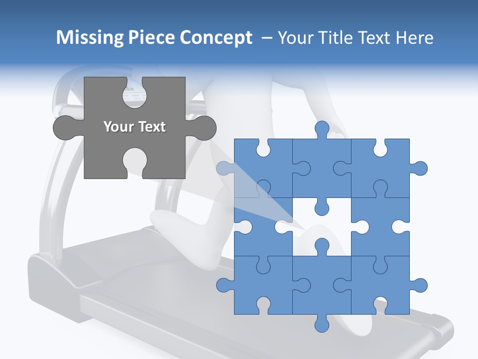 Lifestyle Runner Guy PowerPoint Template