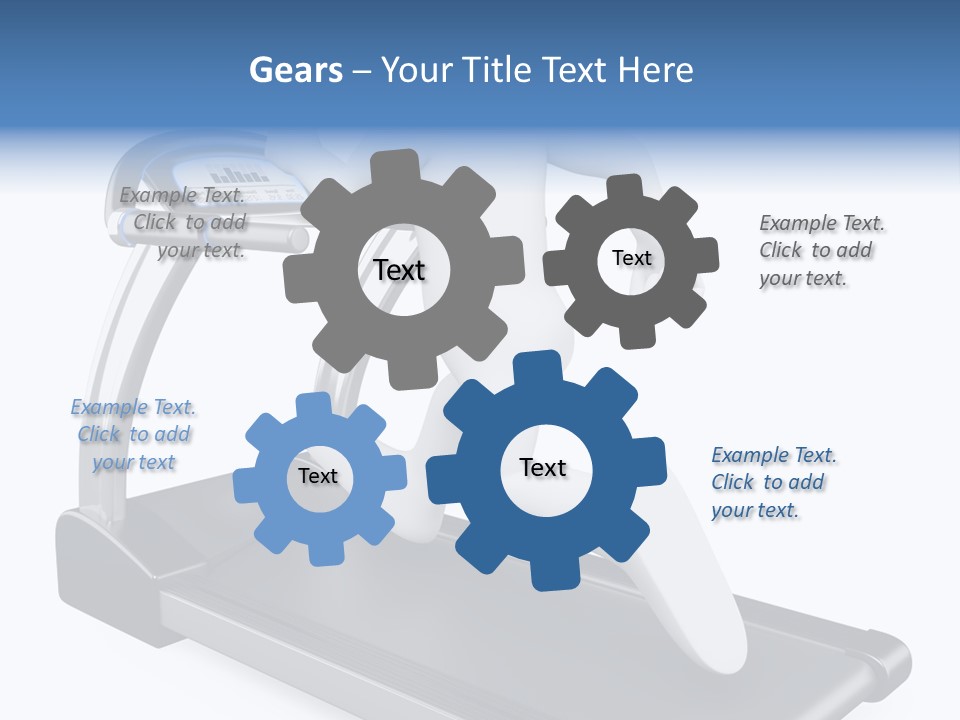Lifestyle Runner Guy PowerPoint Template
