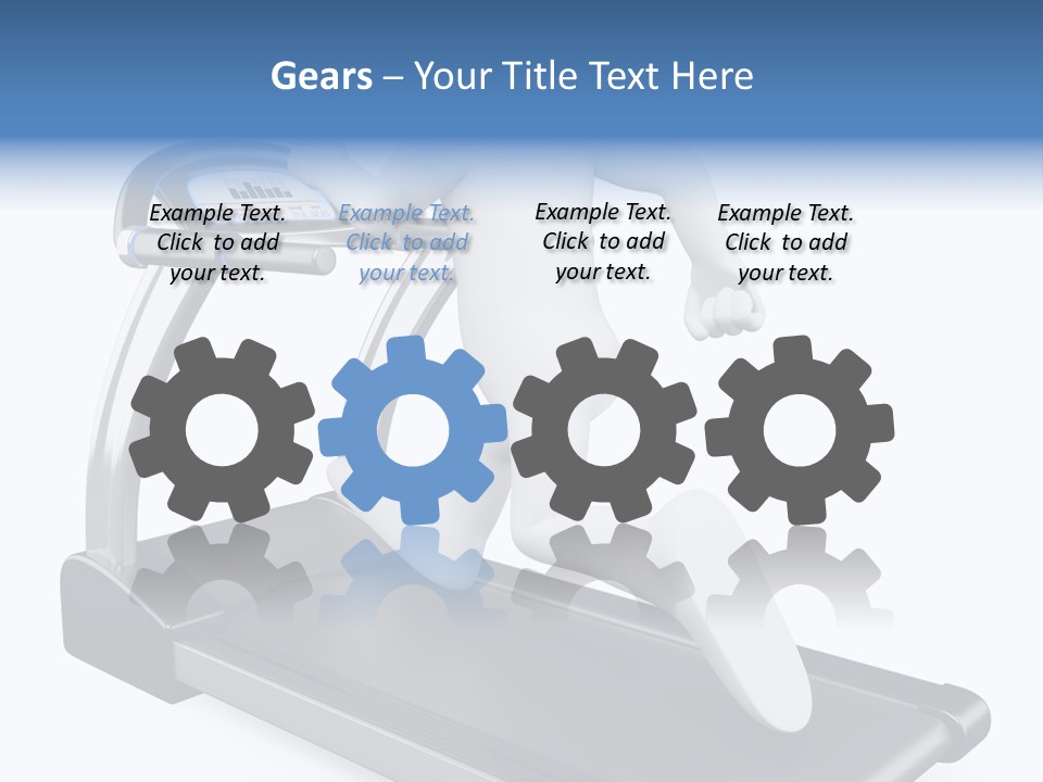 Lifestyle Runner Guy PowerPoint Template