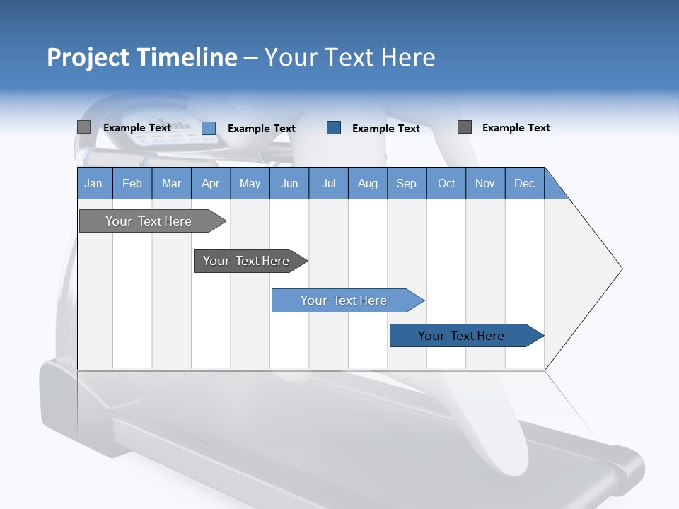 Lifestyle Runner Guy PowerPoint Template