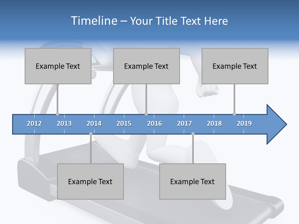 Lifestyle Runner Guy PowerPoint Template