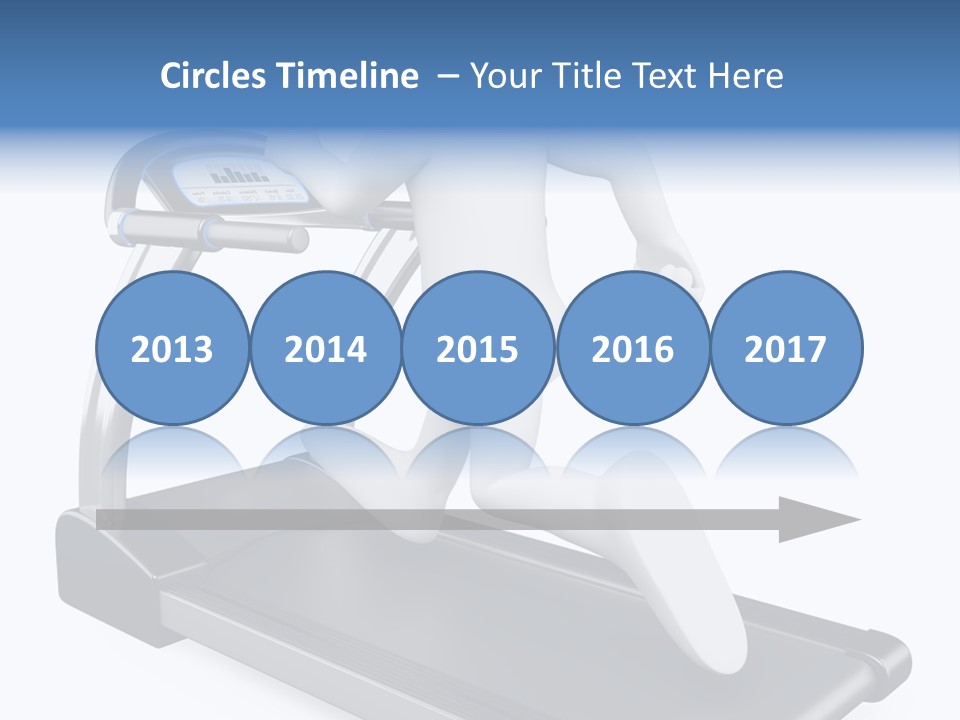 Lifestyle Runner Guy PowerPoint Template