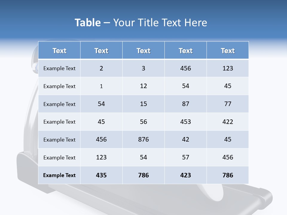 Lifestyle Runner Guy PowerPoint Template