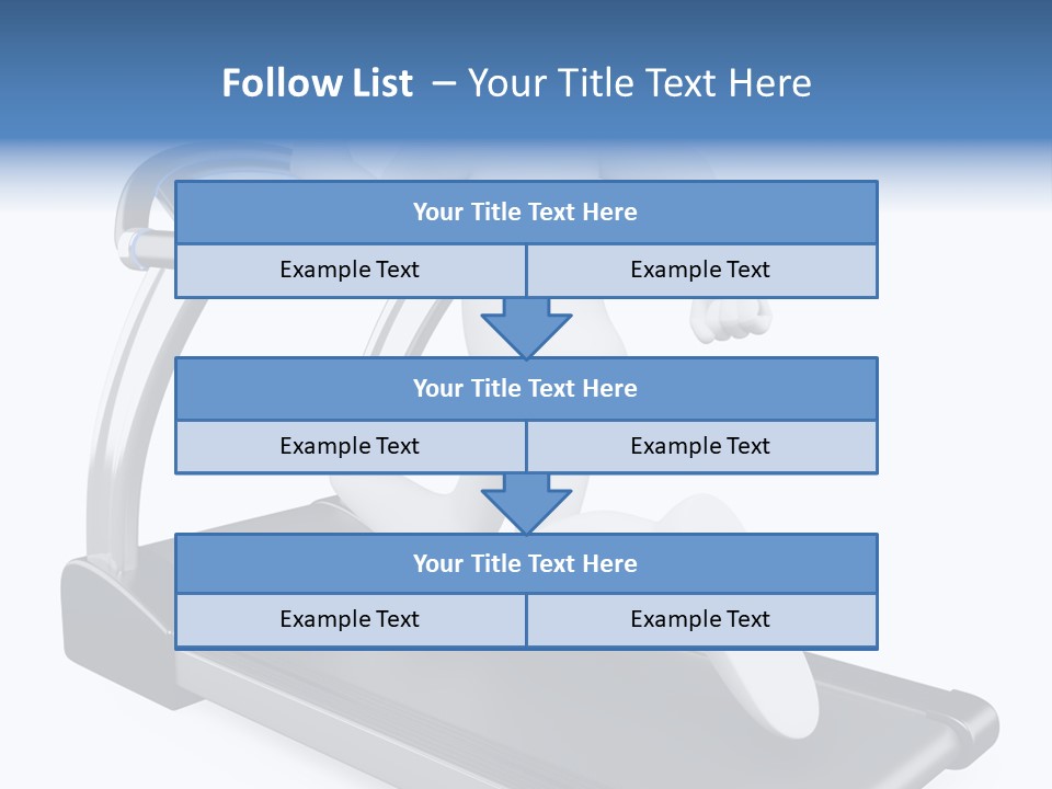 Lifestyle Runner Guy PowerPoint Template