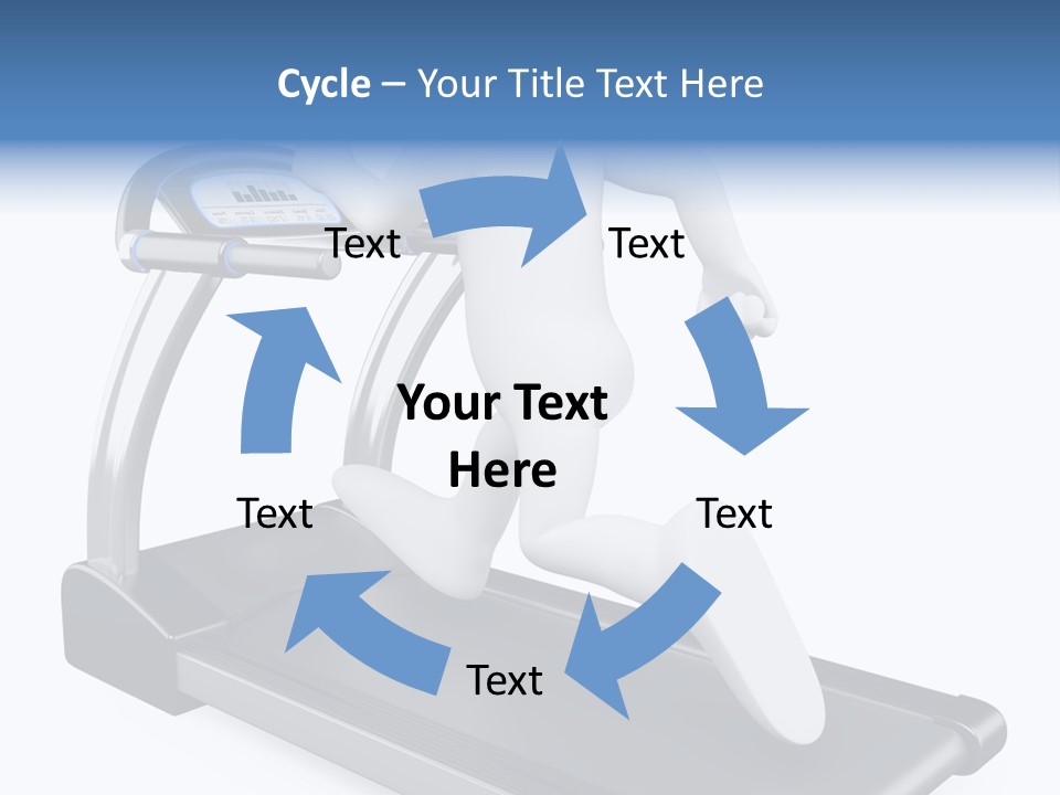 Lifestyle Runner Guy PowerPoint Template
