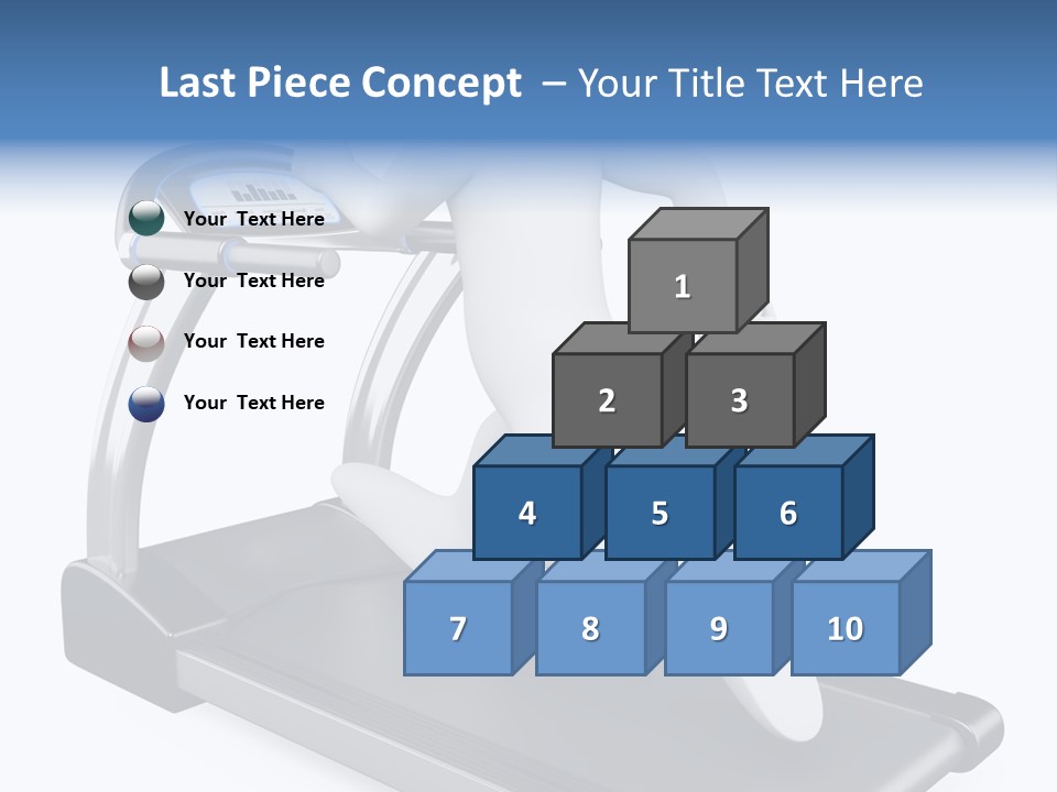 Lifestyle Runner Guy PowerPoint Template