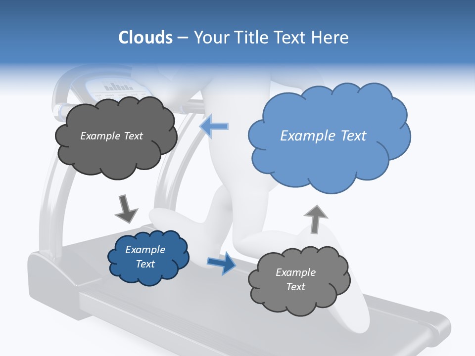 Lifestyle Runner Guy PowerPoint Template