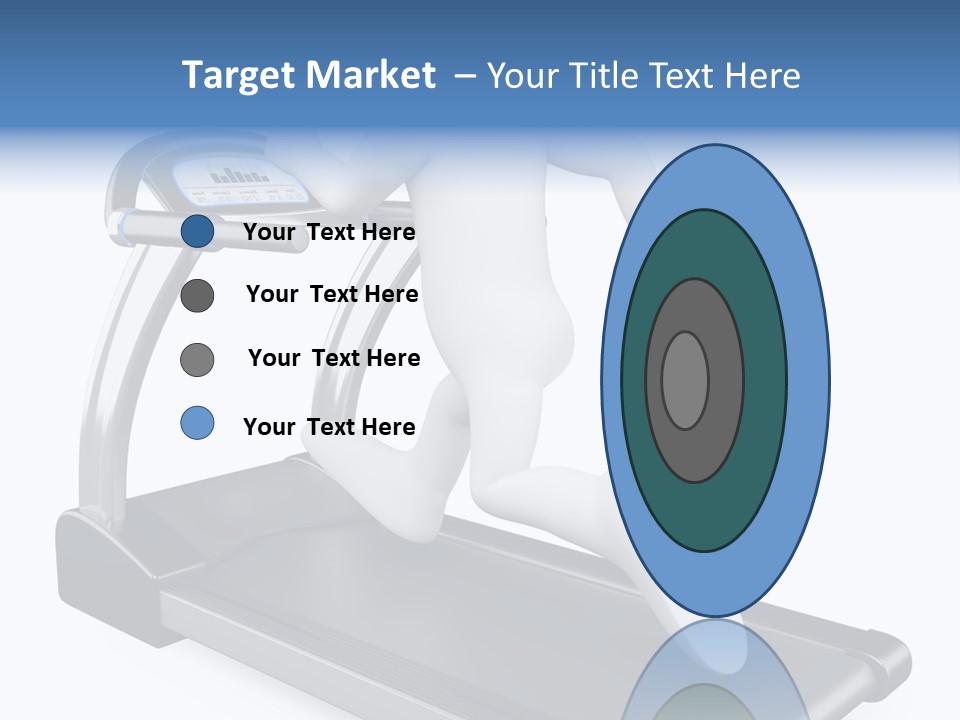 Lifestyle Runner Guy PowerPoint Template