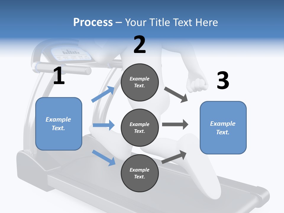 Lifestyle Runner Guy PowerPoint Template