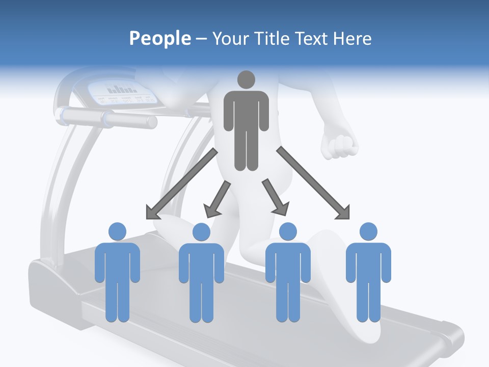 Lifestyle Runner Guy PowerPoint Template