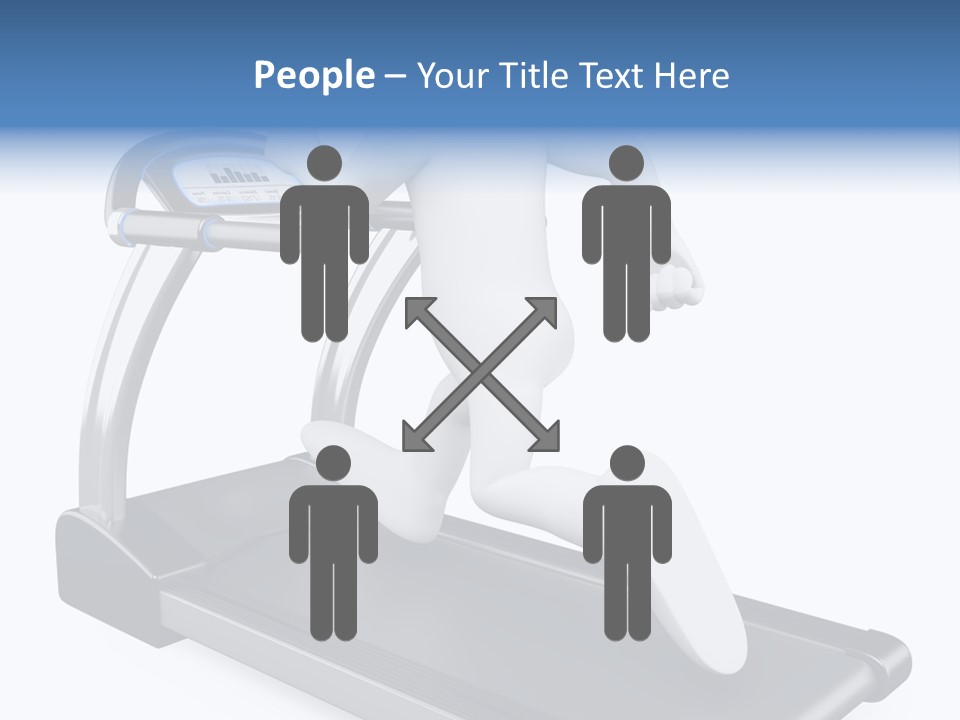 Lifestyle Runner Guy PowerPoint Template