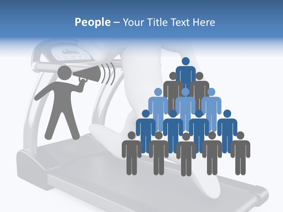 Lifestyle Runner Guy PowerPoint Template