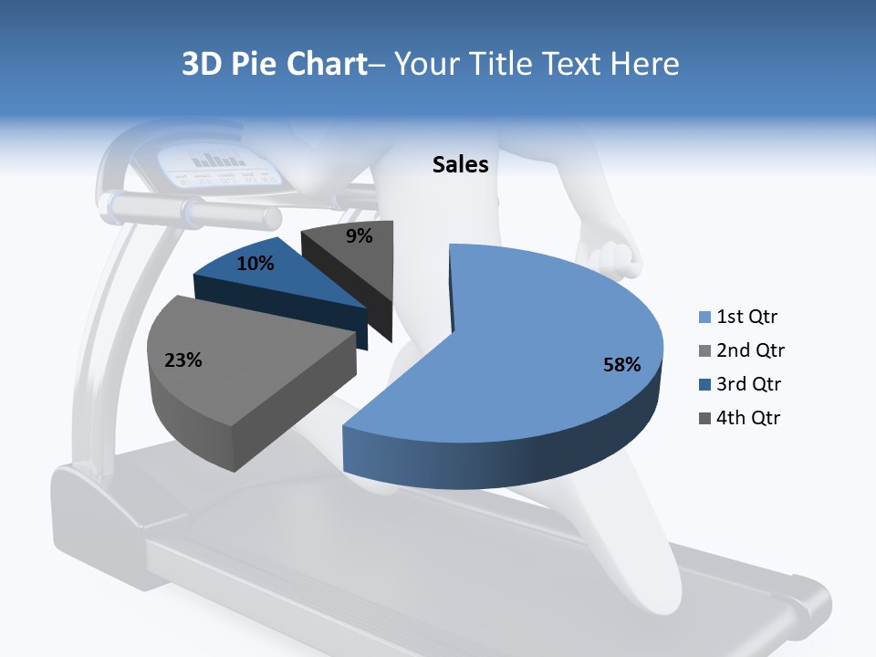 Lifestyle Runner Guy PowerPoint Template