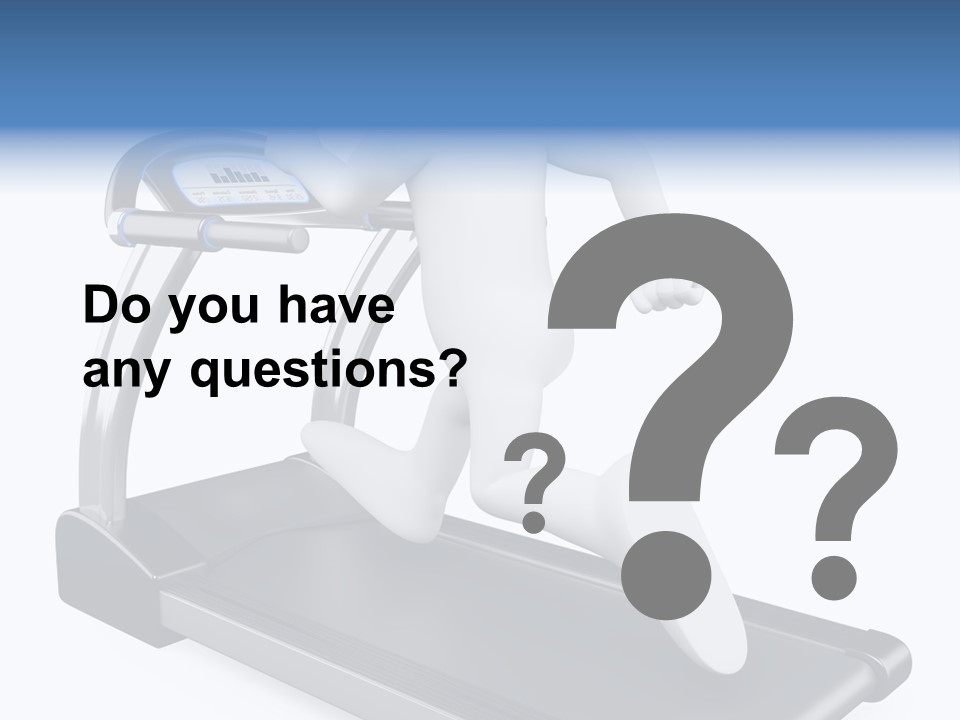 Lifestyle Runner Guy PowerPoint Template