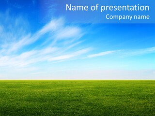 Outdoor Colorful Season PowerPoint Template