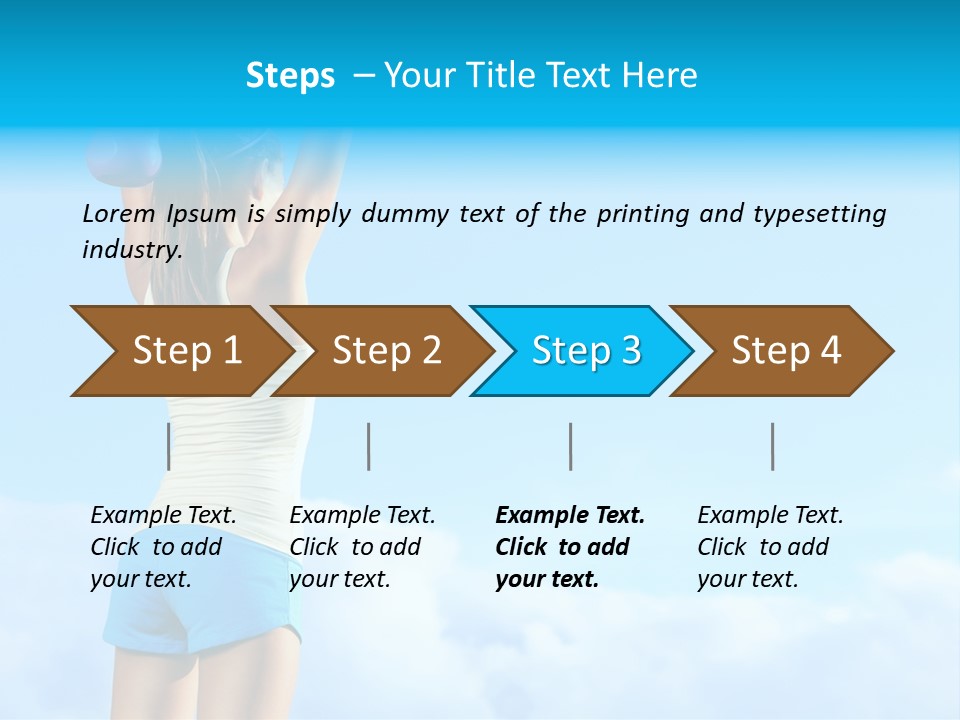 People Core Triceps PowerPoint Template