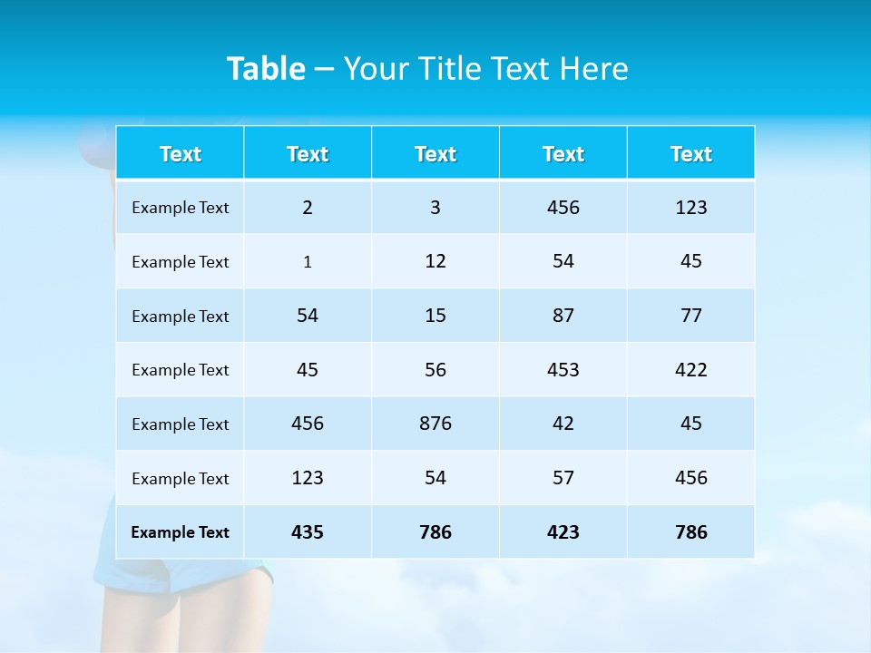 People Core Triceps PowerPoint Template