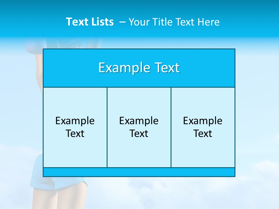 People Core Triceps PowerPoint Template