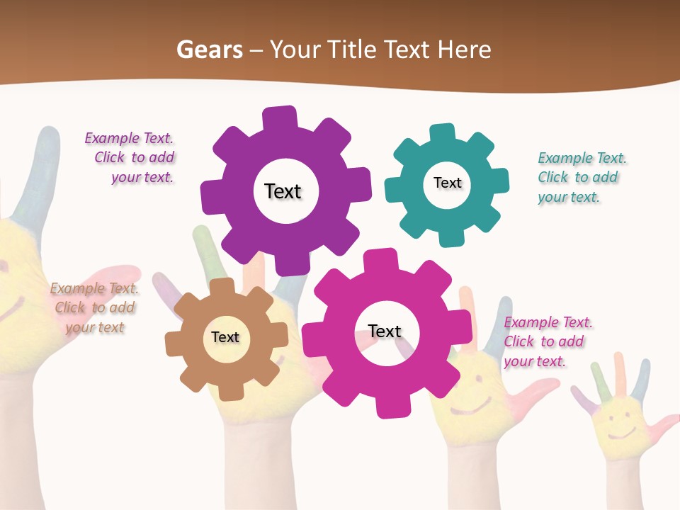 Mouth Smile Generation PowerPoint Template