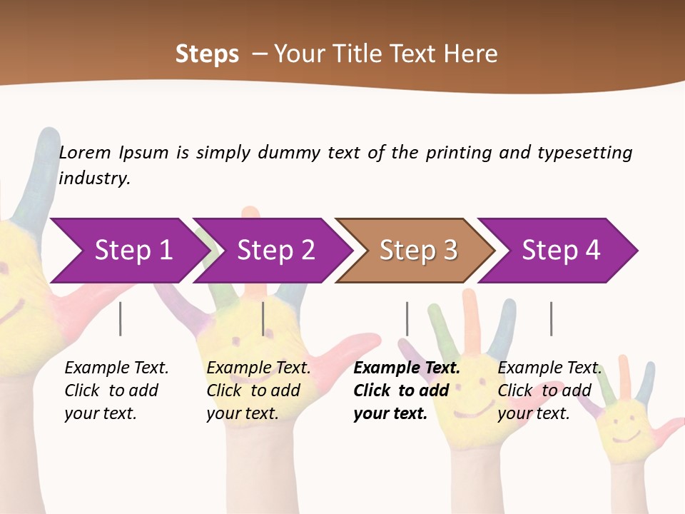 Mouth Smile Generation PowerPoint Template
