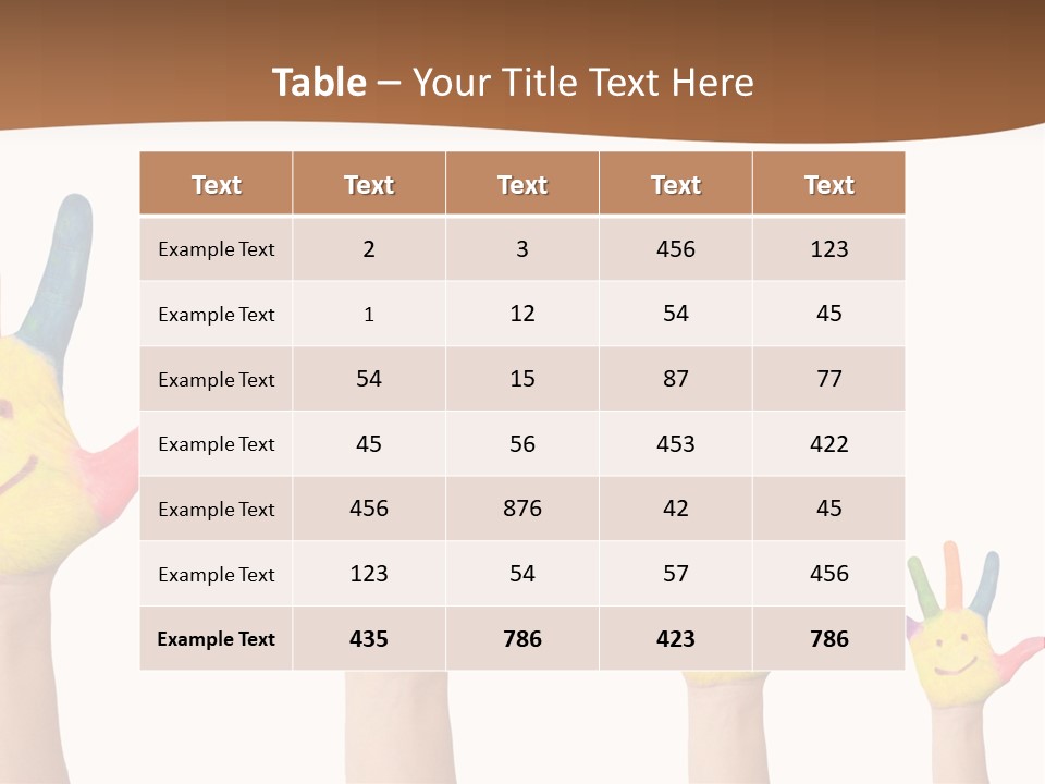 Mouth Smile Generation PowerPoint Template