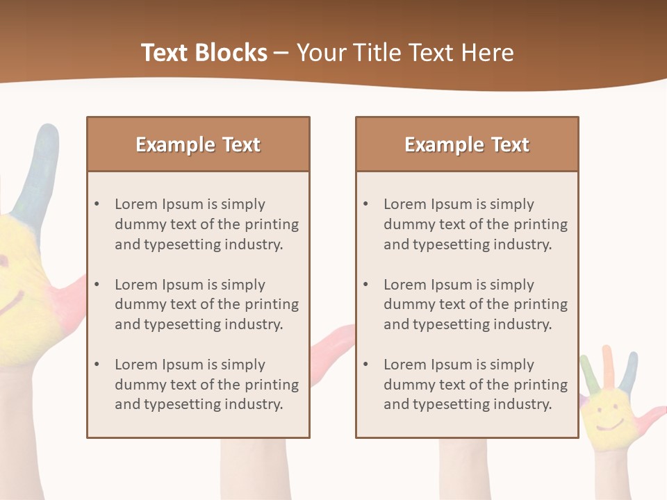 Mouth Smile Generation PowerPoint Template