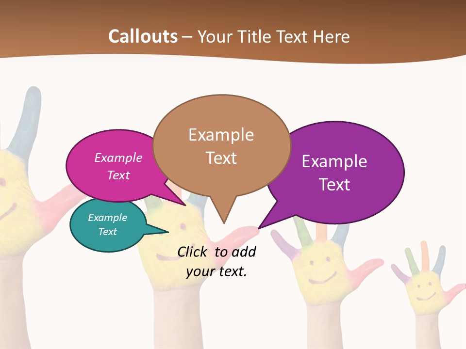 Mouth Smile Generation PowerPoint Template