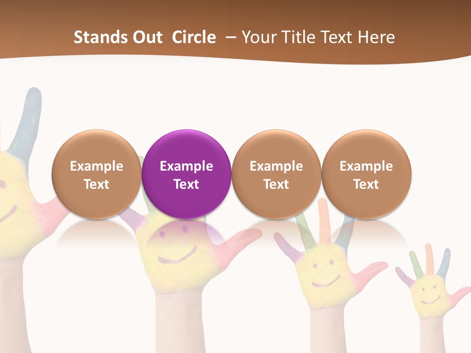 Mouth Smile Generation PowerPoint Template