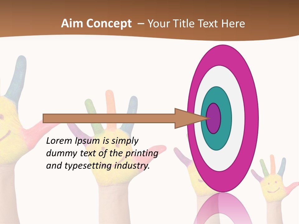 Mouth Smile Generation PowerPoint Template