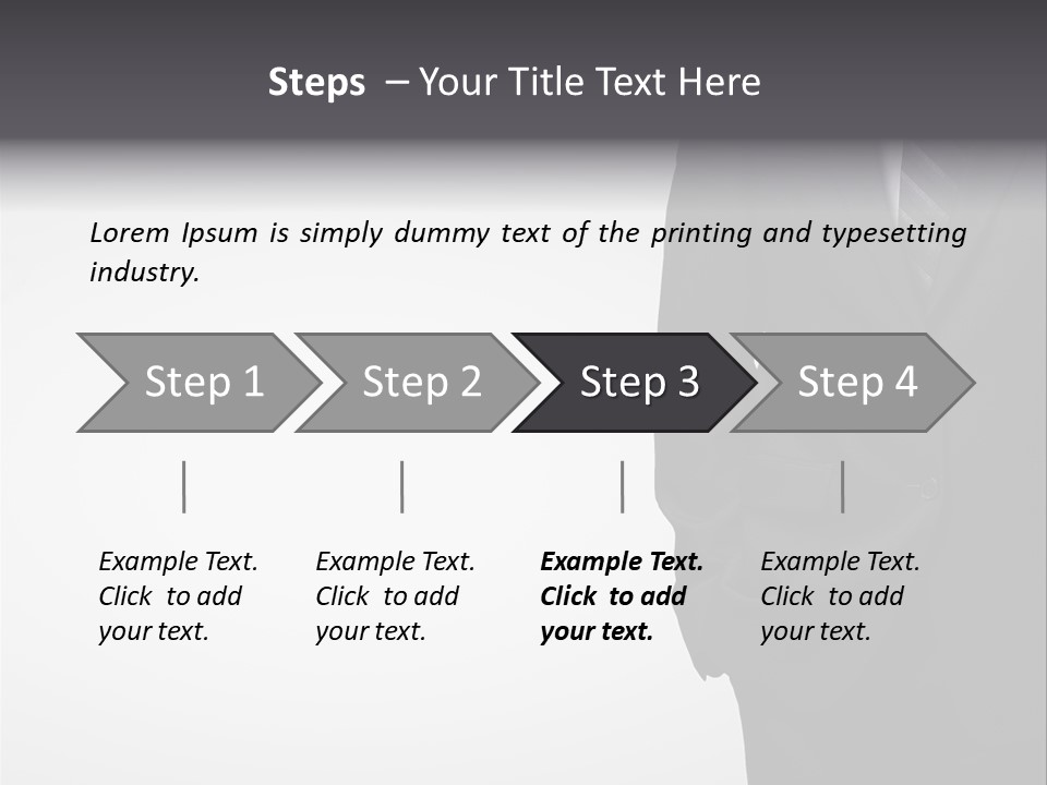 Men  Suit PowerPoint Template