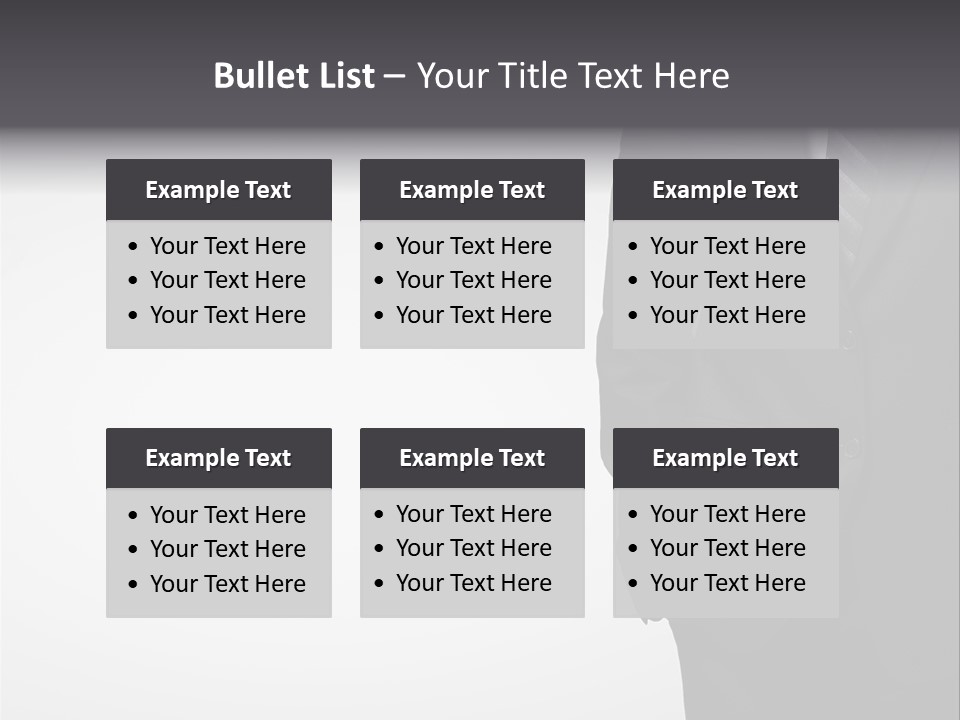Men  Suit PowerPoint Template
