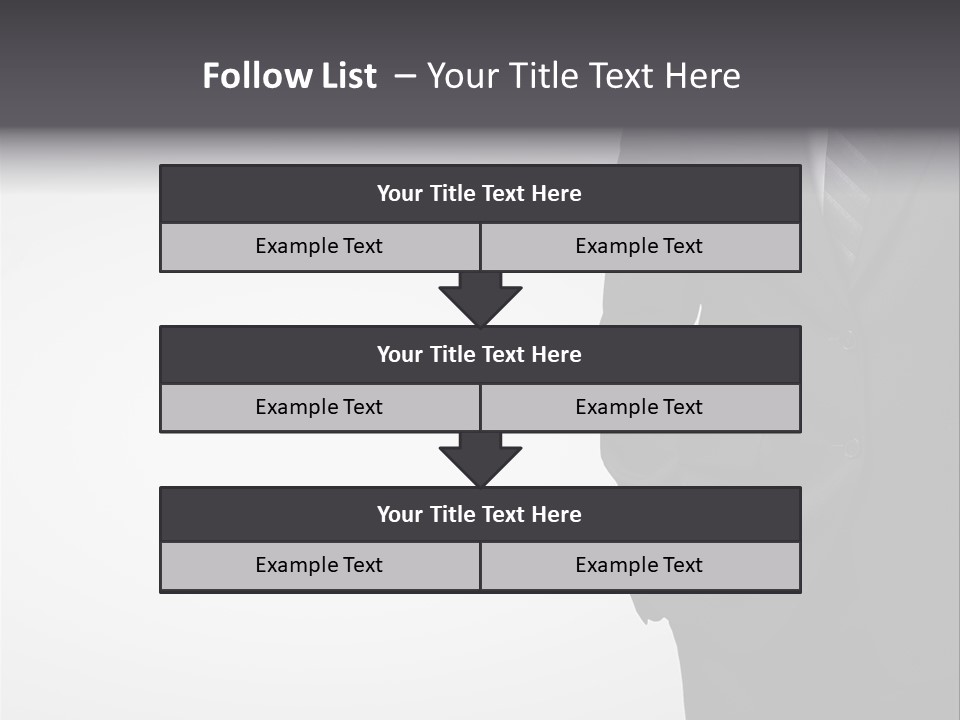Men  Suit PowerPoint Template