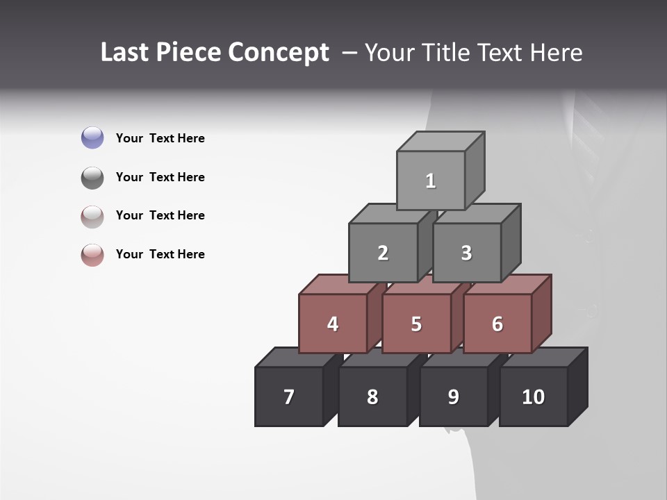 Men  Suit PowerPoint Template