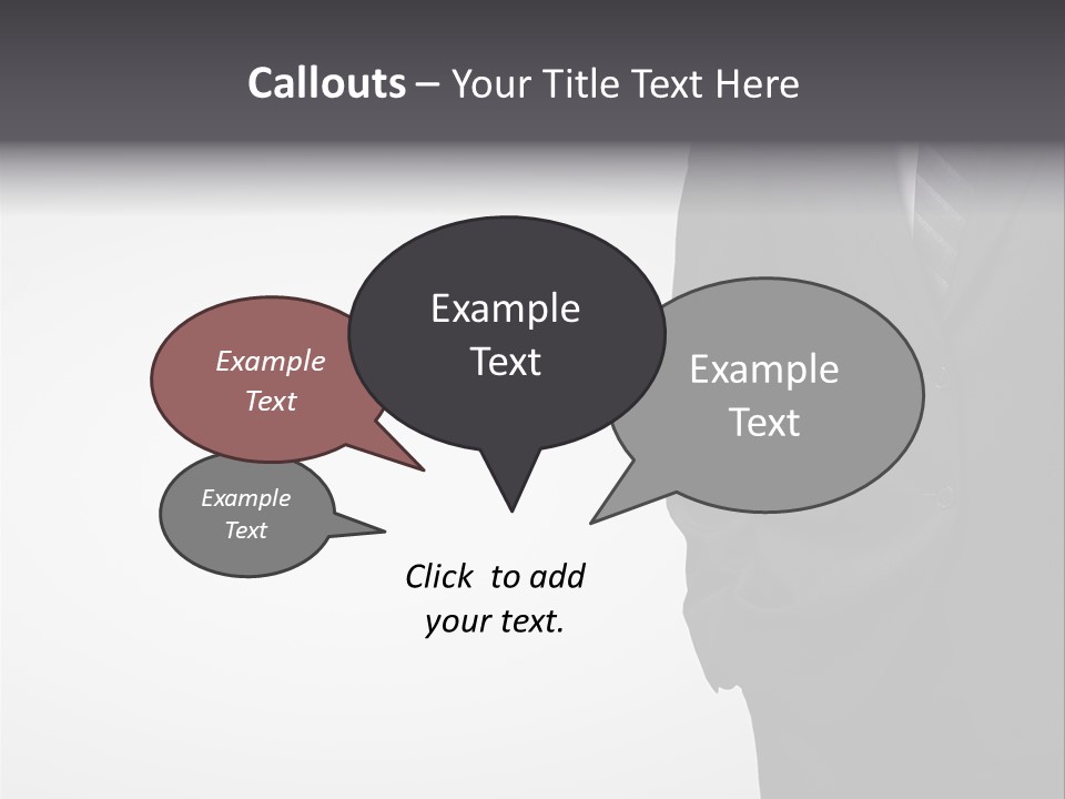 Men  Suit PowerPoint Template